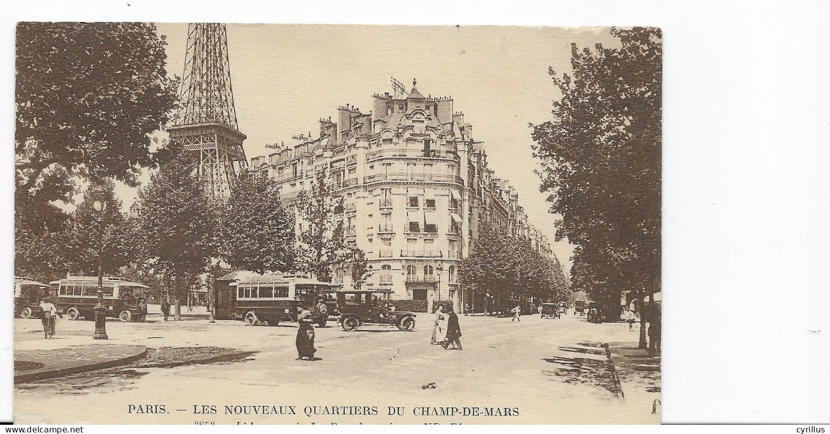 75 - PARIS - LES NOUVEAUX QUARTIERS DU CHAMP-DE-MARS- L'AVENUE DE LA BOURDONNAIS - Paris (07)