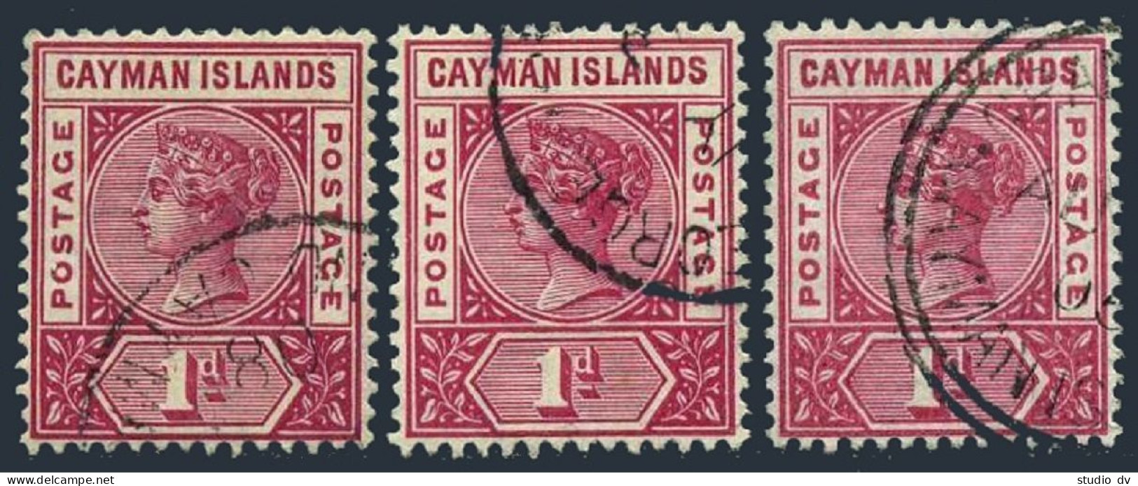 Cayman 2, Used. Michel 2. Queen Victoria, 1900. - Kaimaninseln