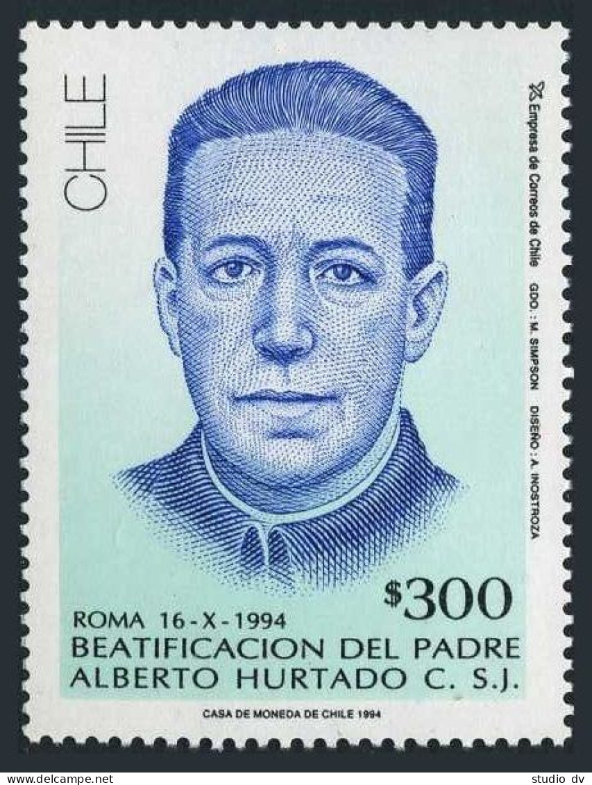 Chile 1126,MNH.Michel 1637. Beatification Of Father Alberto Furtado,1994. - Cile