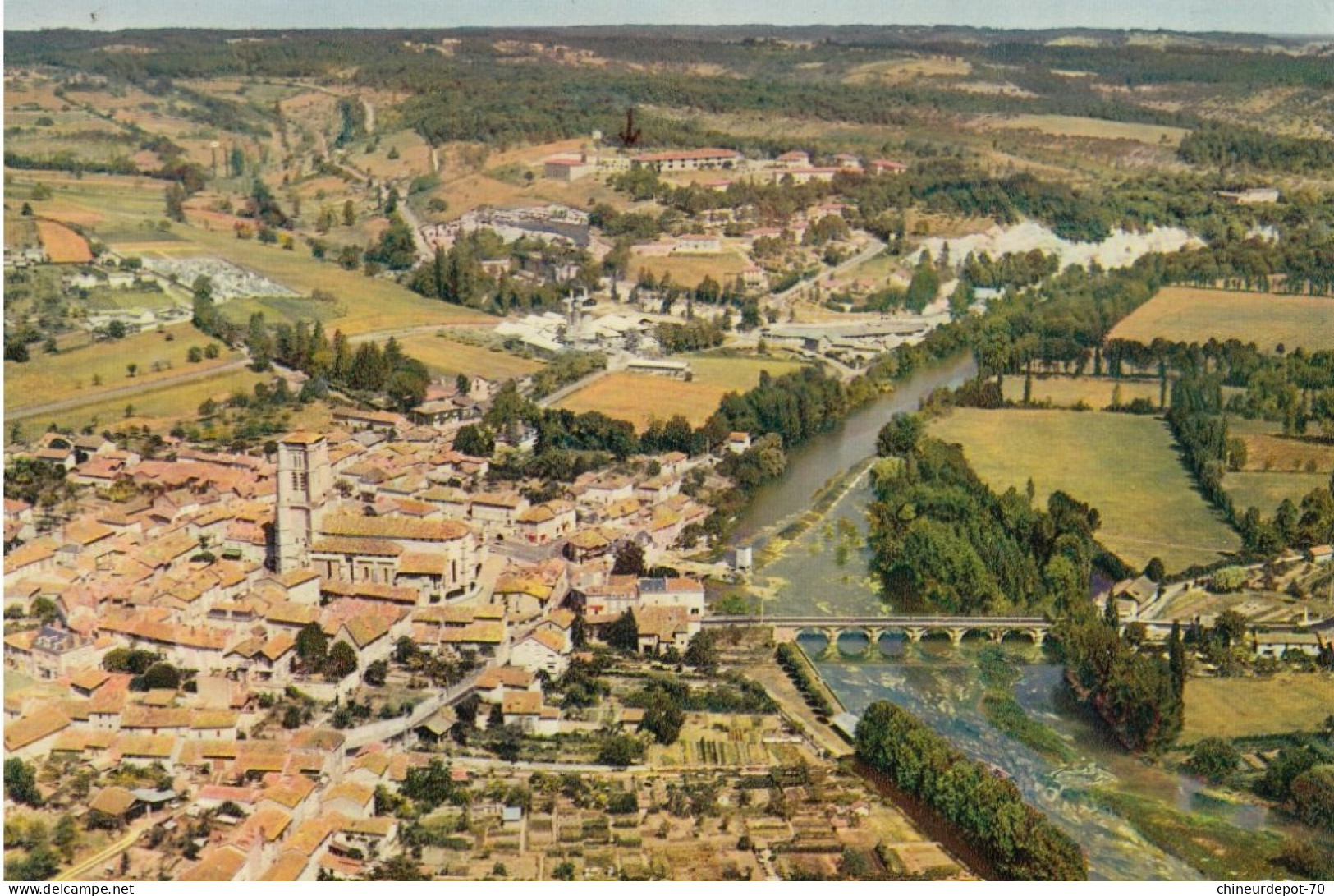 France Dordogne   Vue Générale Saint-Astier - Sonstige & Ohne Zuordnung