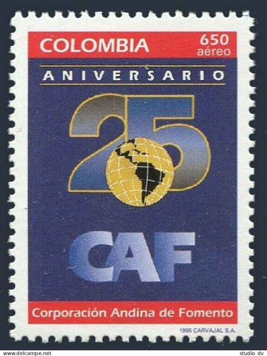 Colombia C879,MNH.Michel 1995. Andes Development Corporation, 25th Ann. 1995. - Kolumbien