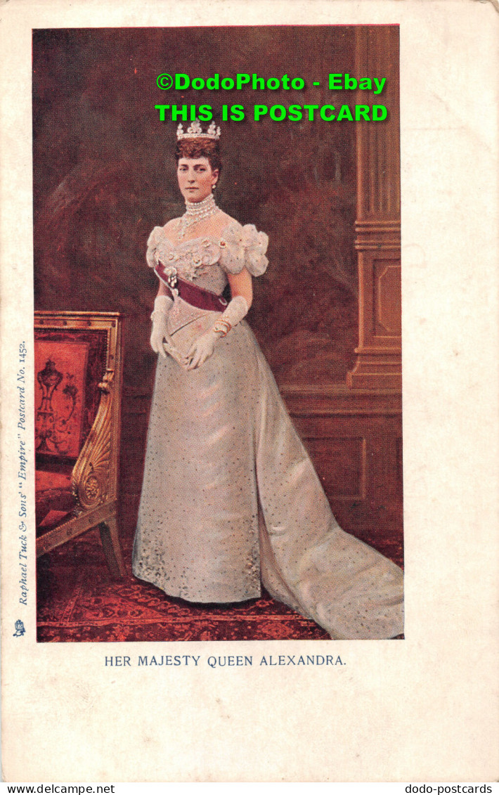 R419628 Her Majesty Queen Alexandria. Tuck. Empire. Postcard No. 1452 - Welt