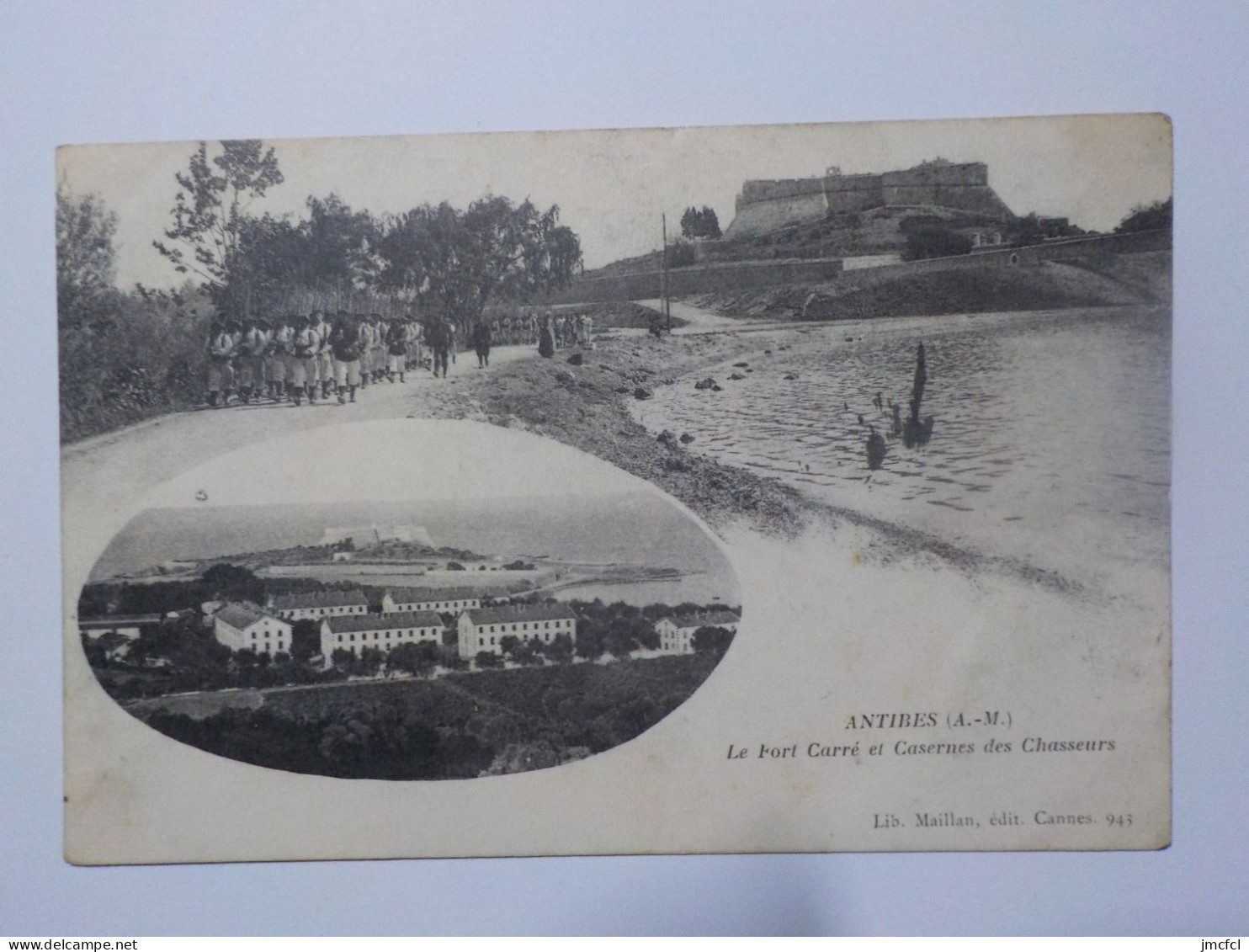 ANTIBES  Le Fort Carré Et Casernes Des Chasseurs - Autres & Non Classés