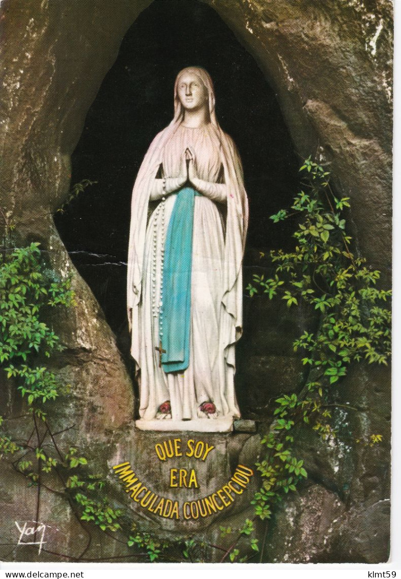 Lourdes - La Vierge De La Grotte Miraculeuse - Lourdes