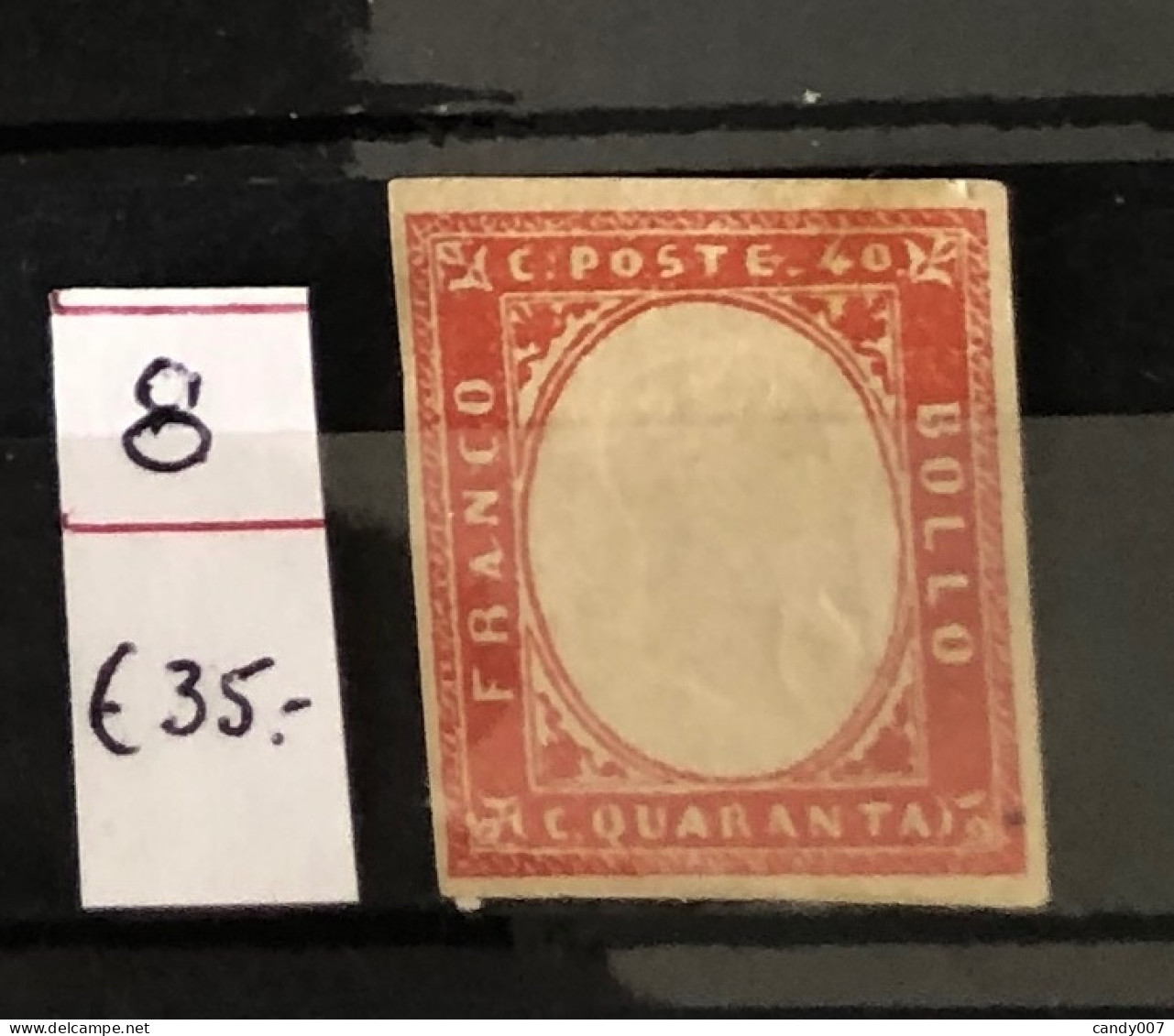 Italie Timbres N°8 De 1862 Neuf* - Mint/hinged