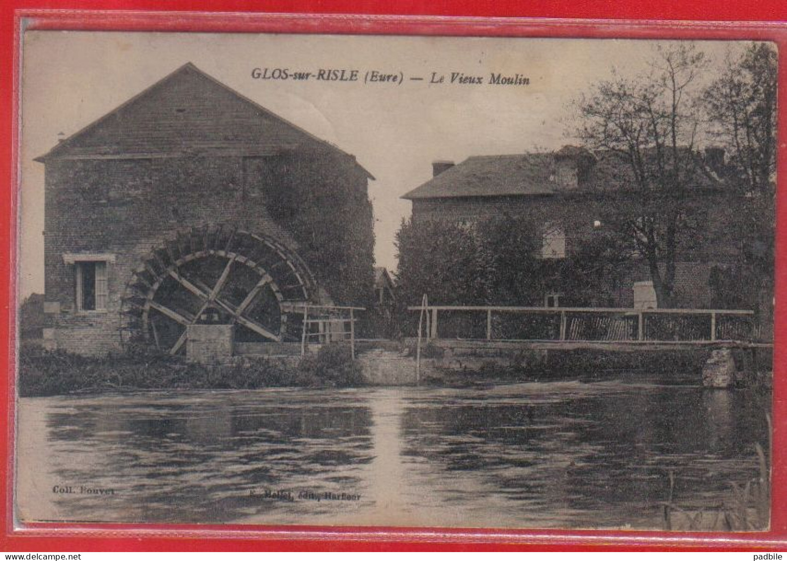 Carte Postale 27. Glos-sur-Risle  Le Vieux Moulin  Très Beau Plan - Altri & Non Classificati