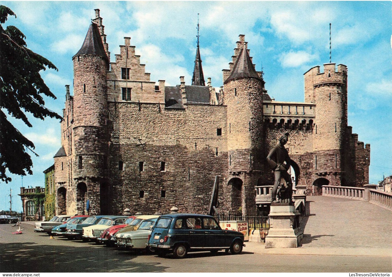 BELGIQUE - Anvers - Vue Sur Le Steen - Colorisé - Carte Postale - Antwerpen