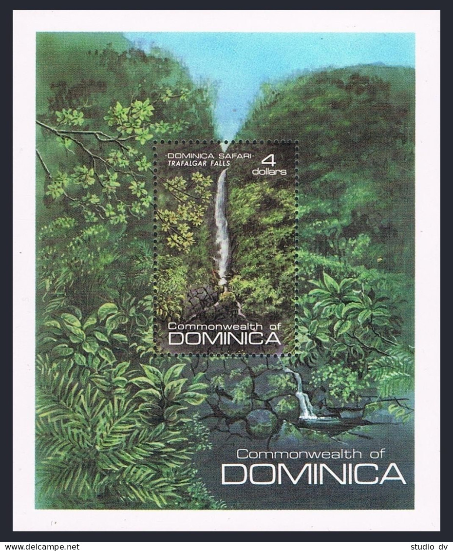 Dominica 689-693,MNH. Safari,1981.Douglas Bay,Emerald Pool,Trafalgar Waterfalls. - Dominique (1978-...)
