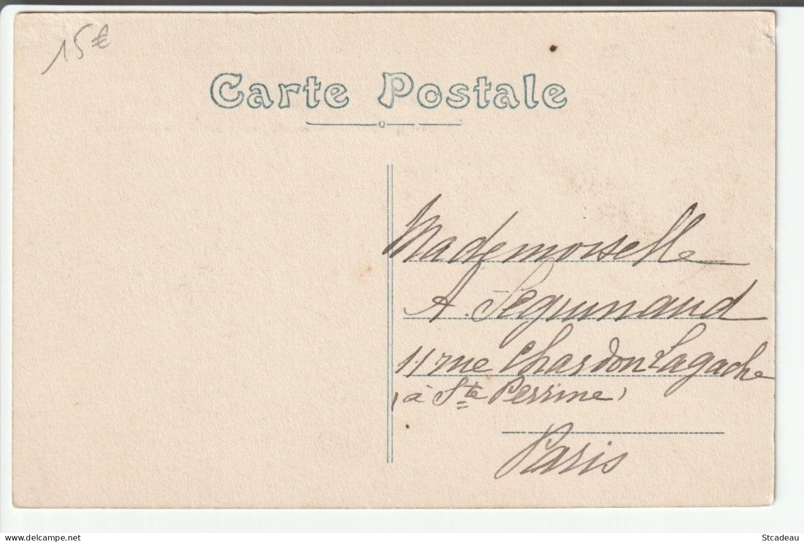 0013. Bourcefranc - Domaine De Peussefié - Evrard De Fayolle - Braun 1940 - Other & Unclassified