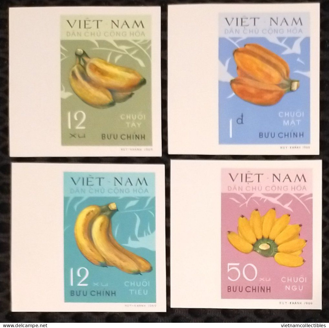 North Vietnam Viet Nam MNH Imperf Stamps 1970 : Fruit / Vietnamese Banana (Ms245) - Viêt-Nam