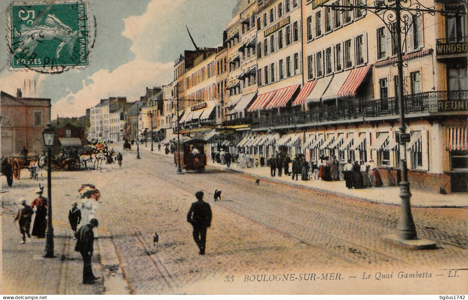 Boulogne Sur Mer Le Quai Gambetta - Boulogne Sur Mer