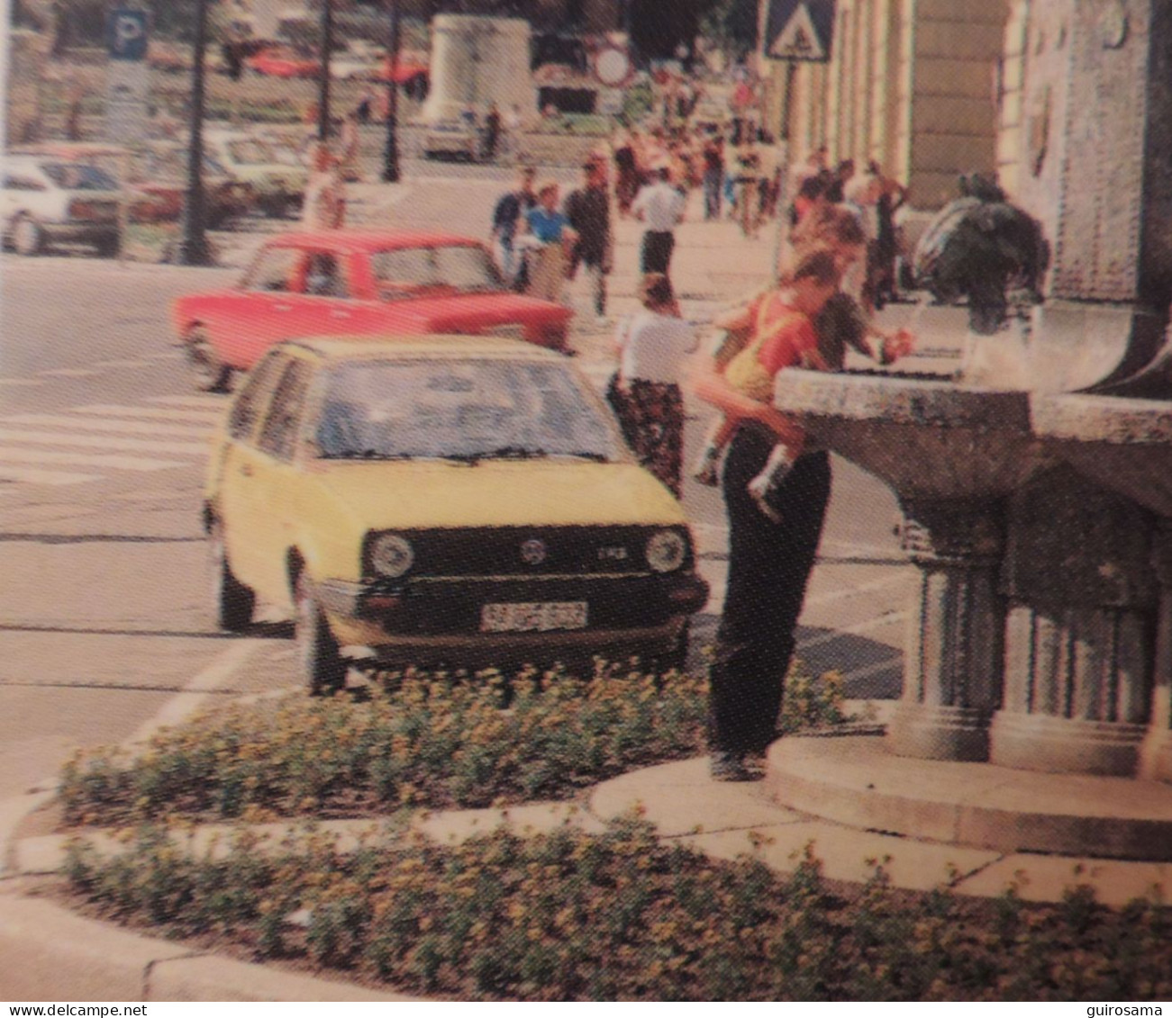 Pecs - Carte Prétimbrée à 2Ft - 1986 - Volkswagen Golf GTi - Hungary