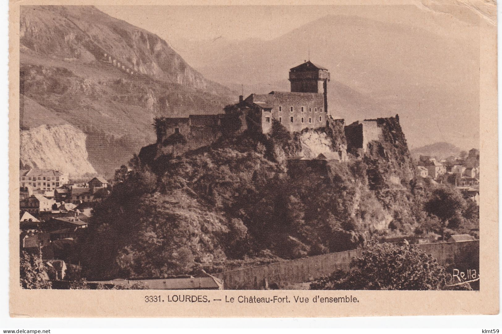 Lourdes - Le Château-Fort, Vue D'ensemble - Lourdes