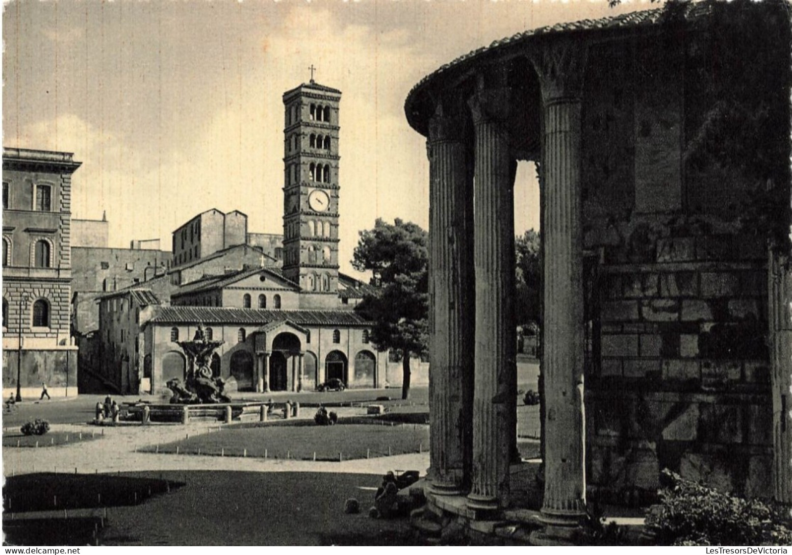 ITALIE - Roma - S. Maria In Cosmedin E Tempio Di Vesta - Carte Postale - Autres Monuments, édifices