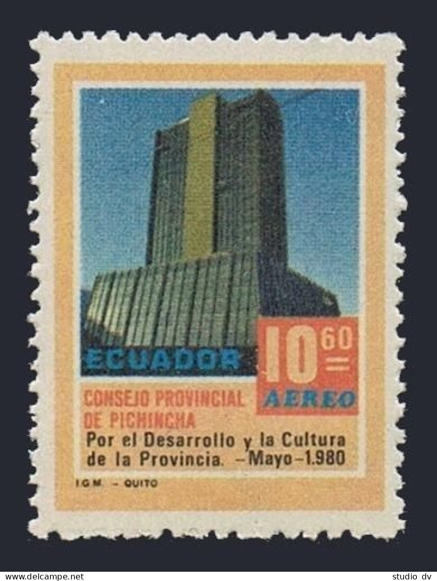 Ecuador C680, MNH. Mi 1843. Pichinha Ptovincial Development Council Building. - Ecuador