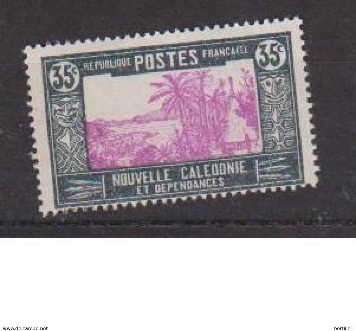 NOUVELLE CALEDONIE        N°  YVERT  :    147 A   NEUF AVEC  CHARNIERES      (  CH  03/24 ) - Unused Stamps