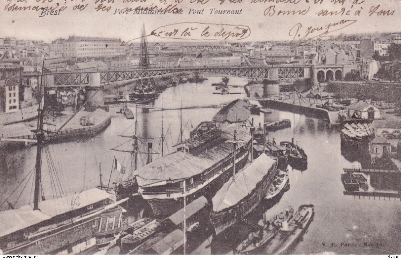 BREST(BATEAU DE GUERRE) - Brest