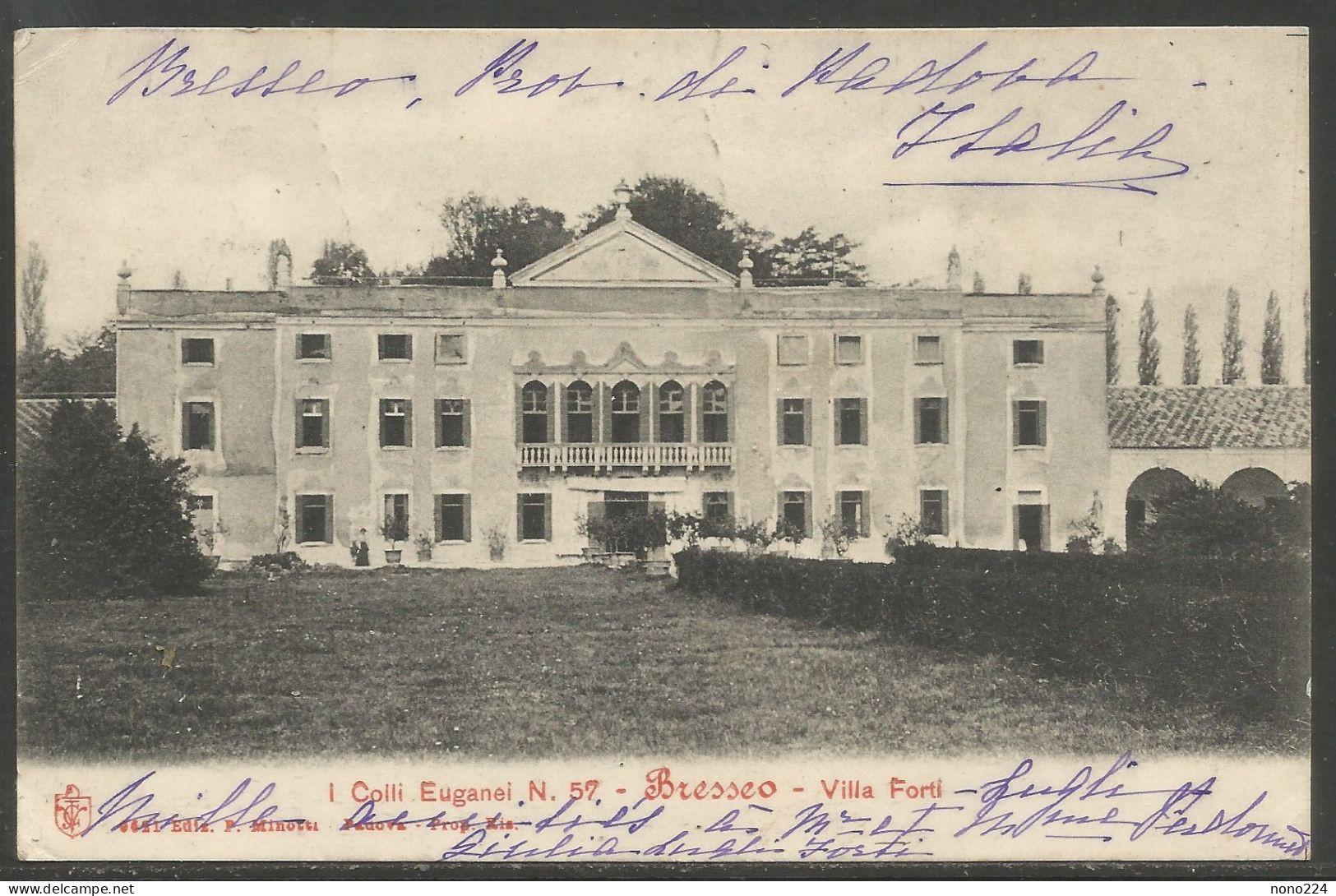 Carte P De 1906 ( Bresseo / Villa Forti ) - Andere & Zonder Classificatie