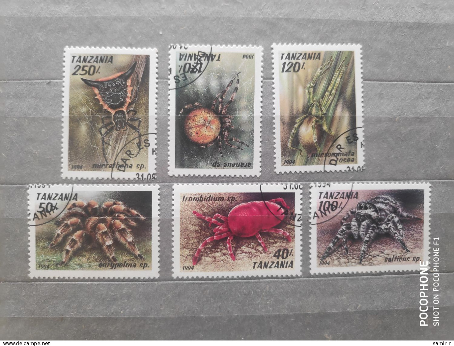 1994	Tanzania	Insects  (F97) - Tanzanie (1964-...)