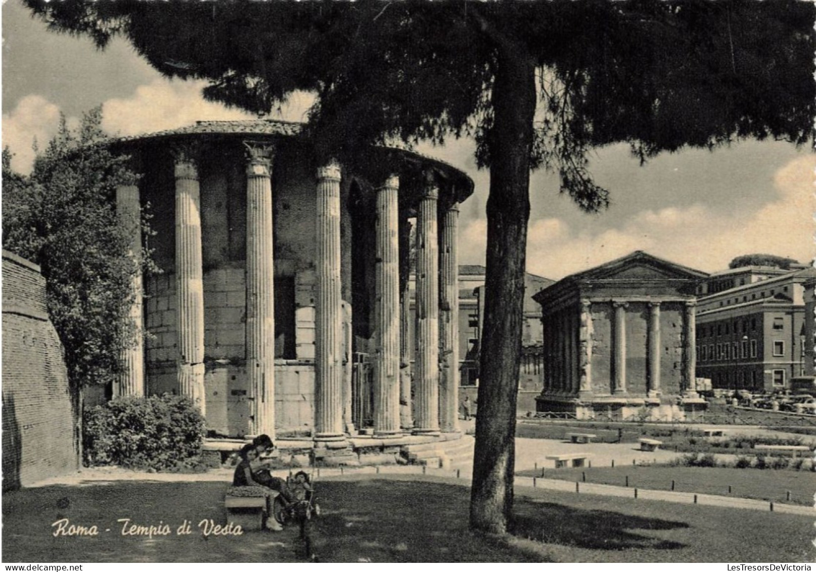 ITALIE - Roma - Tempio Di Vesta - Carte Postale - Autres Monuments, édifices