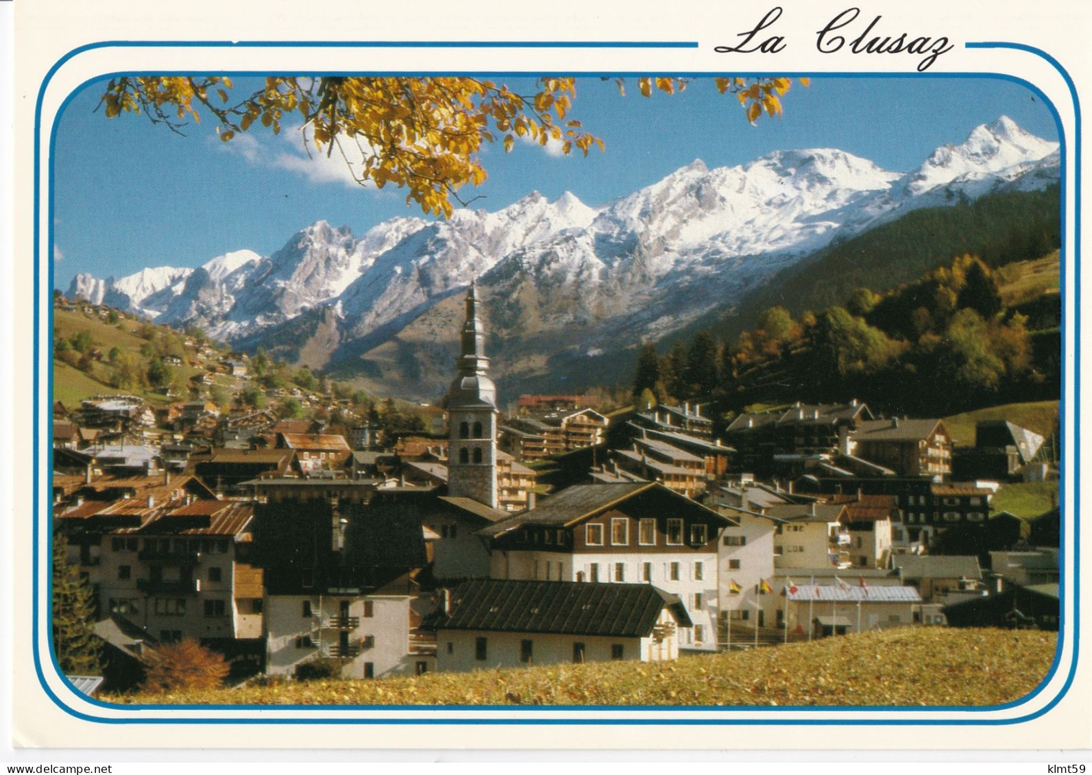 La Clusaz - Le Coeur Du Village - Chaîne Des Aravis - La Clusaz