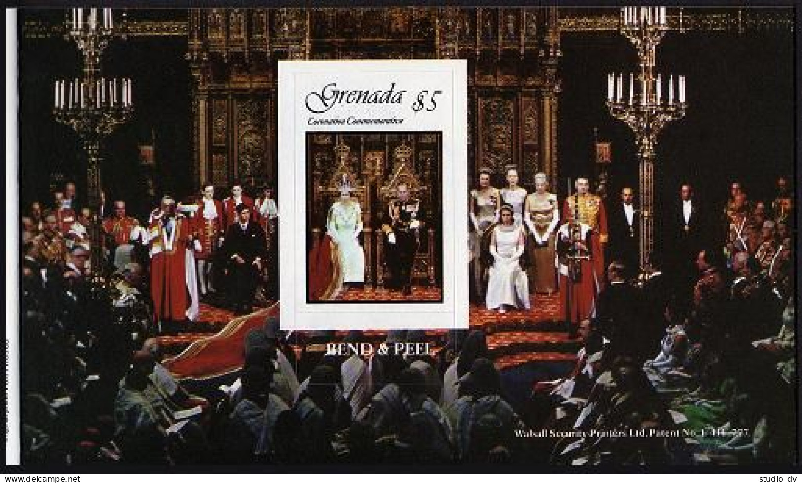 Grenada 877 Booklet,MNH.Michel 915-917 MH. QE II Coronation 25th Ann.1978. - Grenade (1974-...)