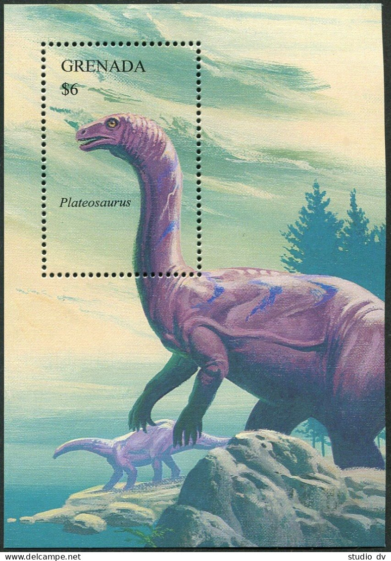 Grenada 2314, MNH. Michel . Dinosaurs, 1994. Plateosaurus. - Grenade (1974-...)