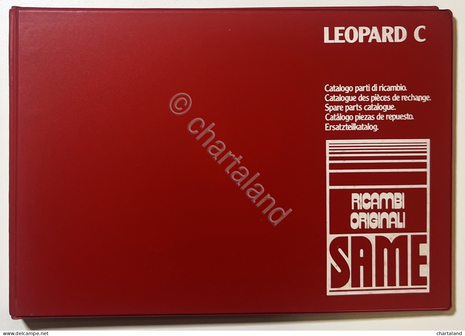 Catalogo Parti Di Ricambio Originali SAME Trattori - Leopard C - Ed. 1983 - Other & Unclassified