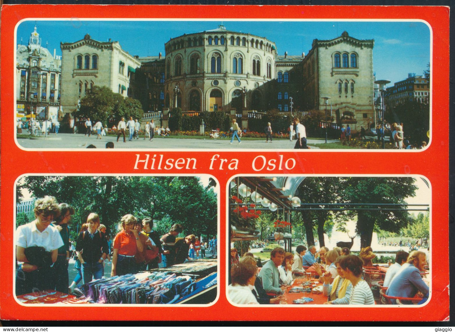 °°° 31010 - NORWAY - HILSEN FRA OSLO - 1982 With Stamps °°° - Norvegia