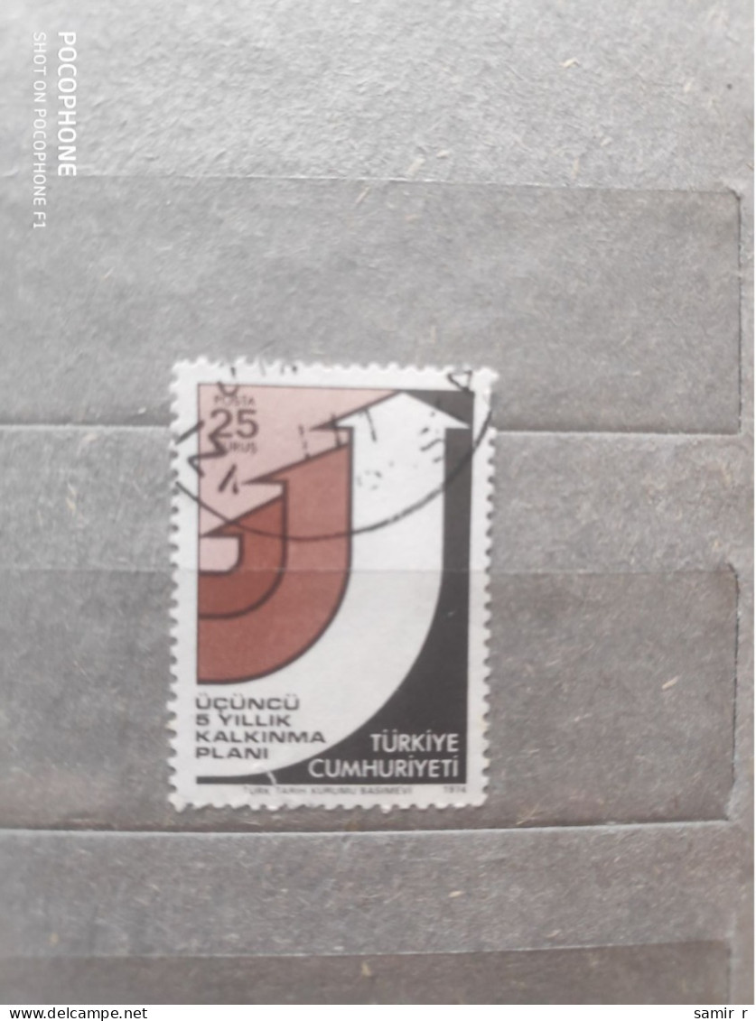 1974	Turkey  (F97) - Used Stamps