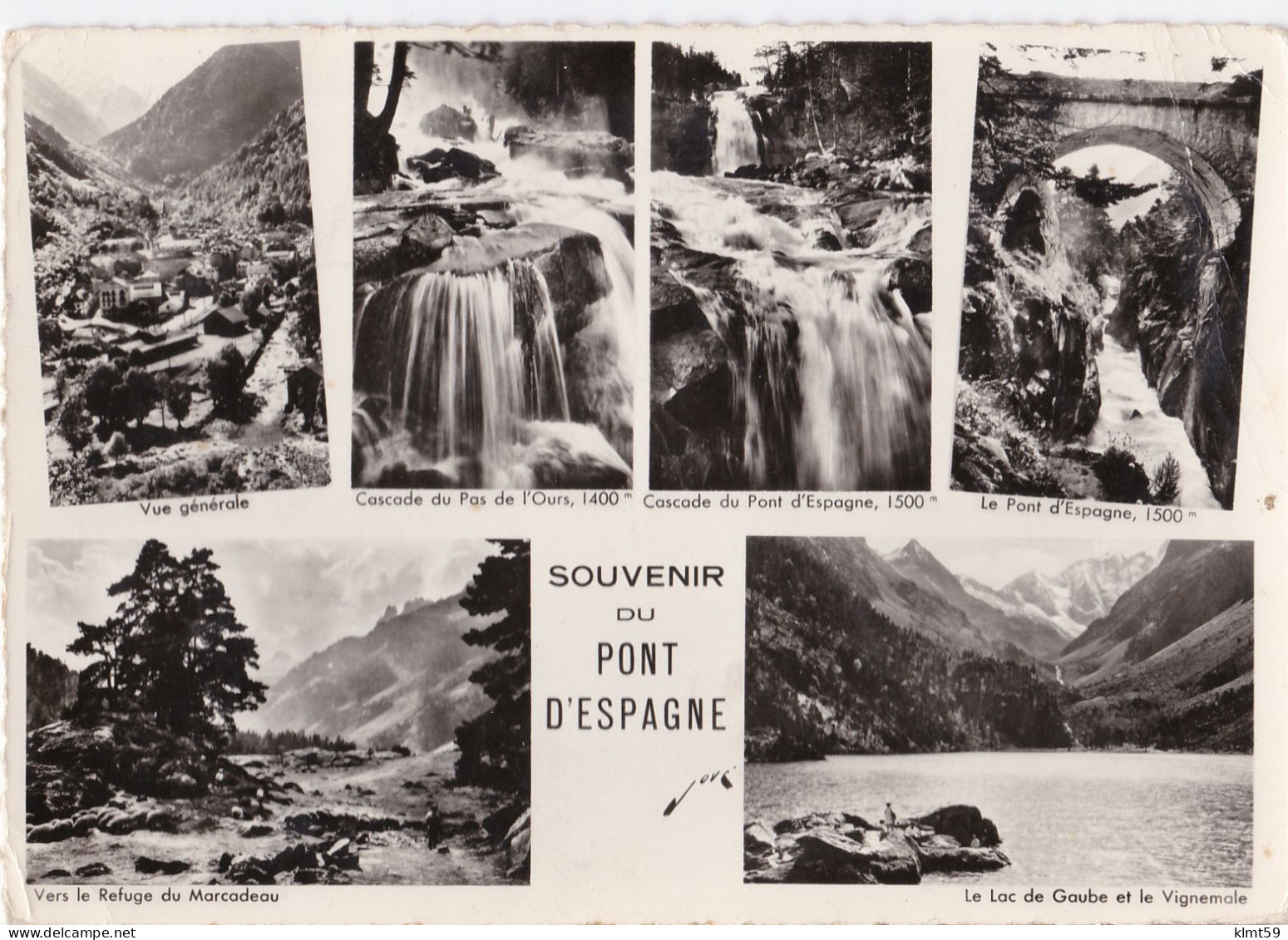 Souvenir Du Pont D'Espagne - Cauterets