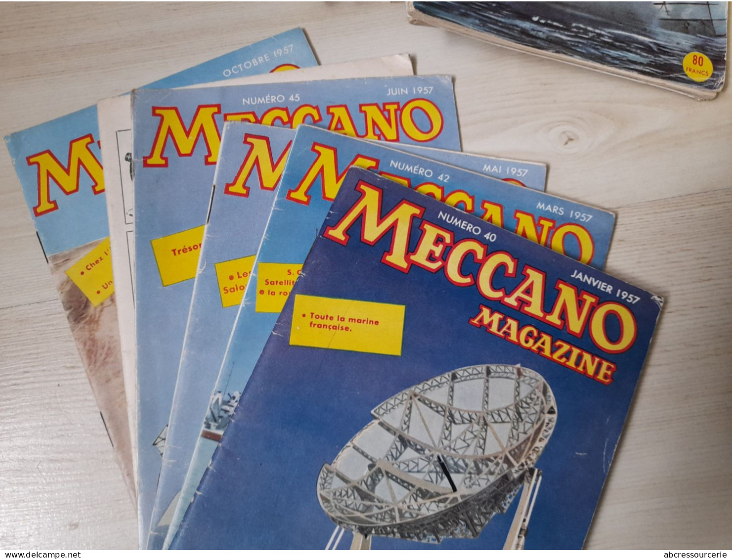 Lot De 29 Revues Meccano Magazine Années 1954 1955 1956 Et 1957 - Science