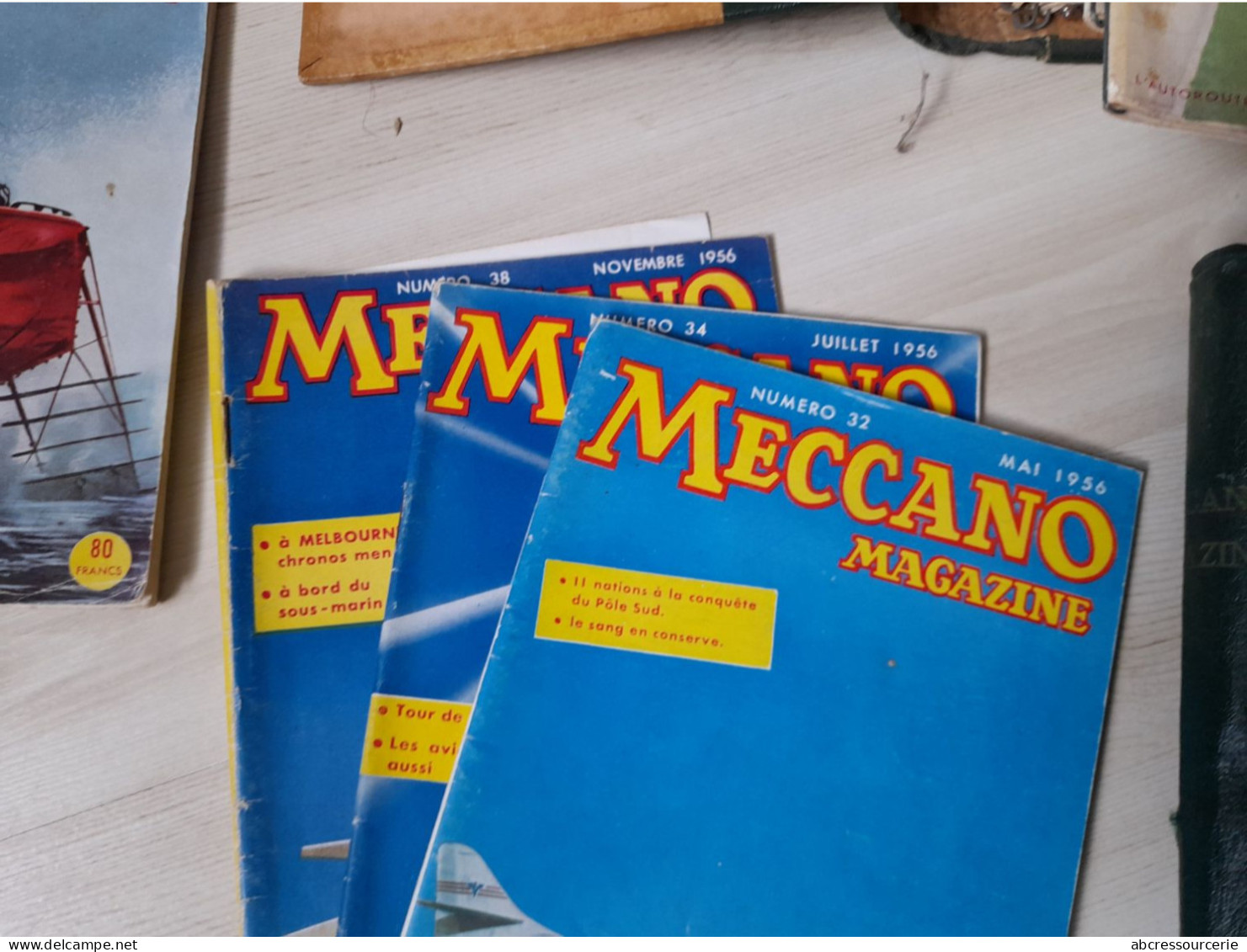 Lot De 29 Revues Meccano Magazine Années 1954 1955 1956 Et 1957 - Ciencia