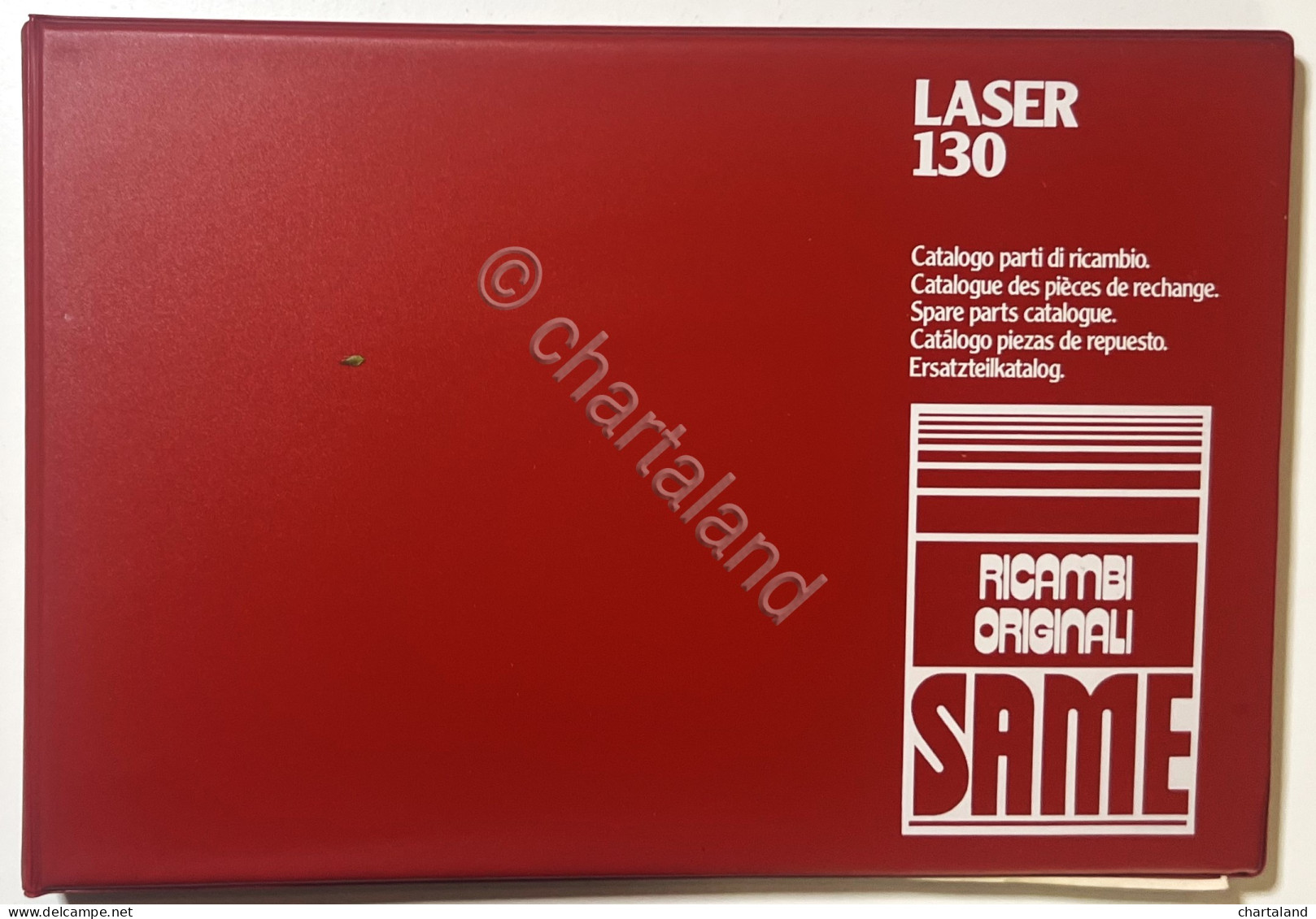 Catalogo Parti Di Ricambio Originali SAME Trattori - Laser 130 - Ed. 1983 - Other & Unclassified