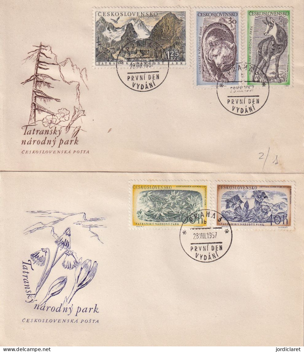 FDC 1957 - FDC