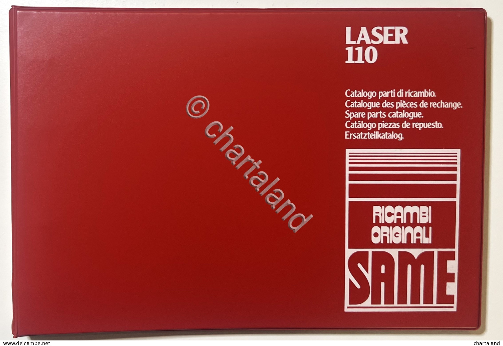 Catalogo Parti Di Ricambio Originali SAME Trattori - Laser 110 - Ed. 1983 - Autres & Non Classés