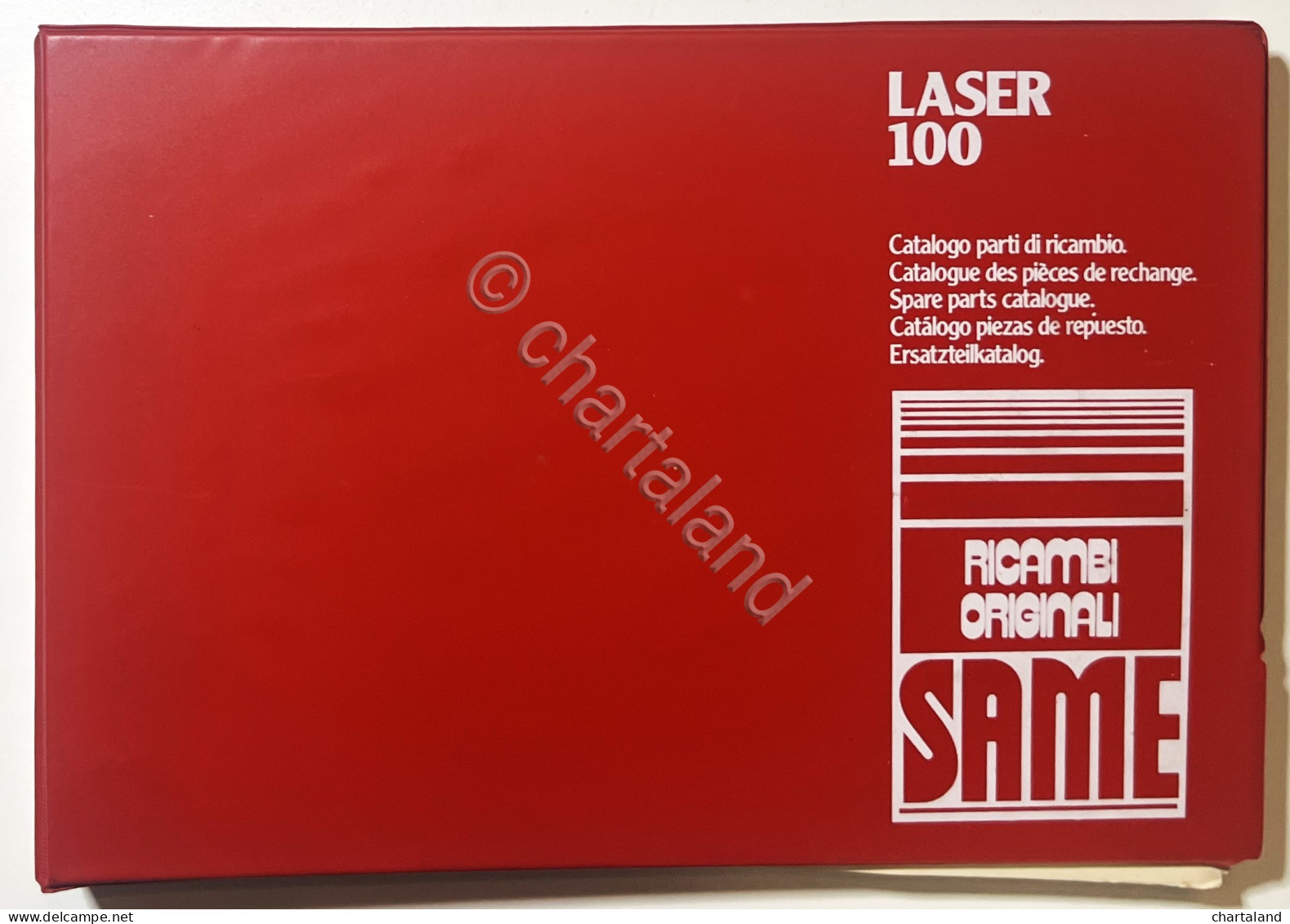 Catalogo Parti Di Ricambio Originali SAME Trattori - Laser 100 - Ed. 1985 - Other & Unclassified