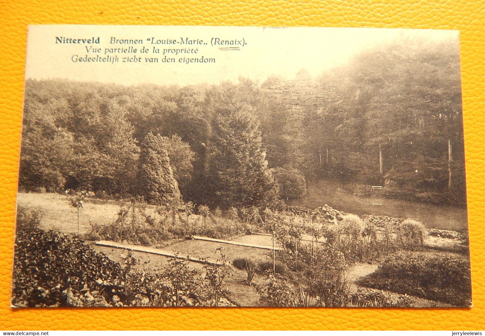 NITTERVELD - RONSE - Bronnen " Louise-Marie " , Gedeeltelijkzicht Van Den Eigendom - Renaix - Ronse