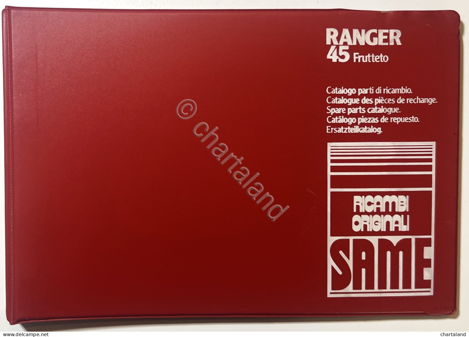 Catalogo Parti Di Ricambio Originali SAME Trattori - Ranger 45 Frutteto - 1984 - Other & Unclassified