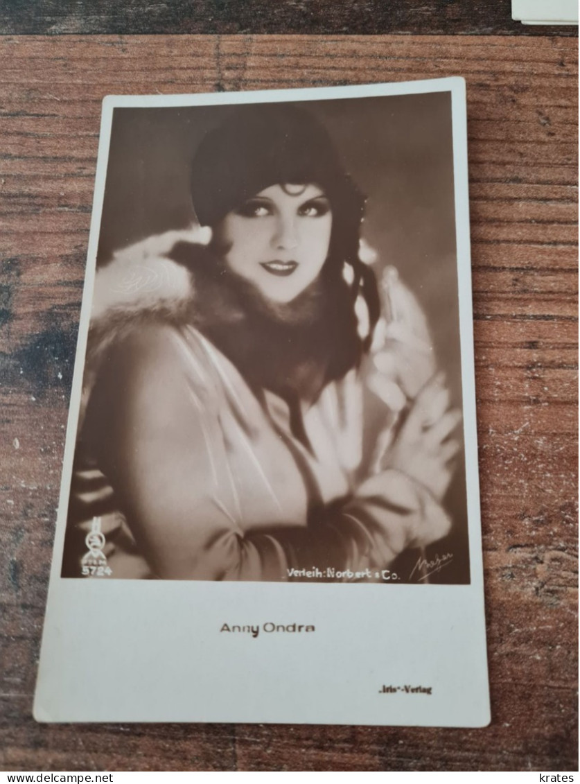 Postcard - Film, Actor, Anny Ondra   (32967) - Actors