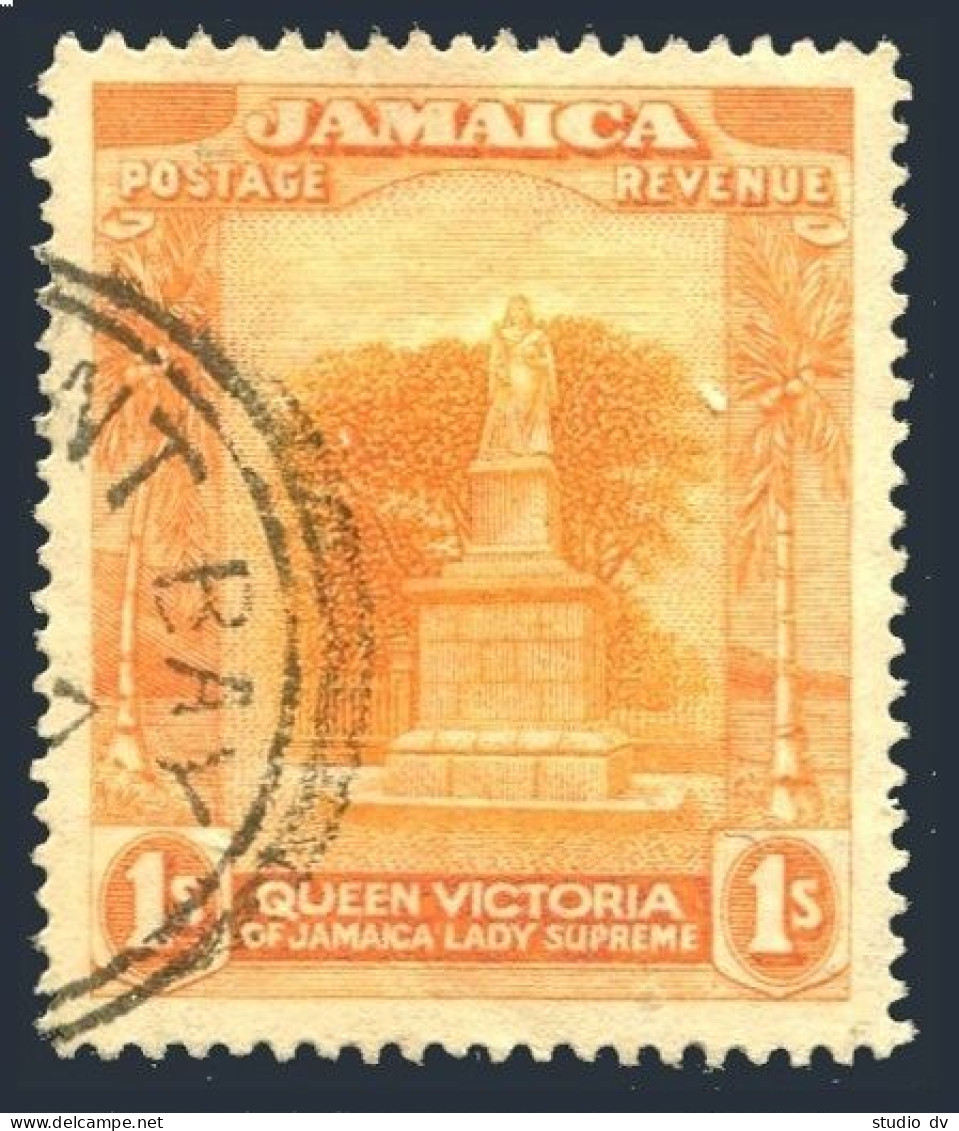 Jamaica 83 Wmk 3, Used. Michel 83. Statue Of Queen Victoria, 1920.  - Jamaica (1962-...)