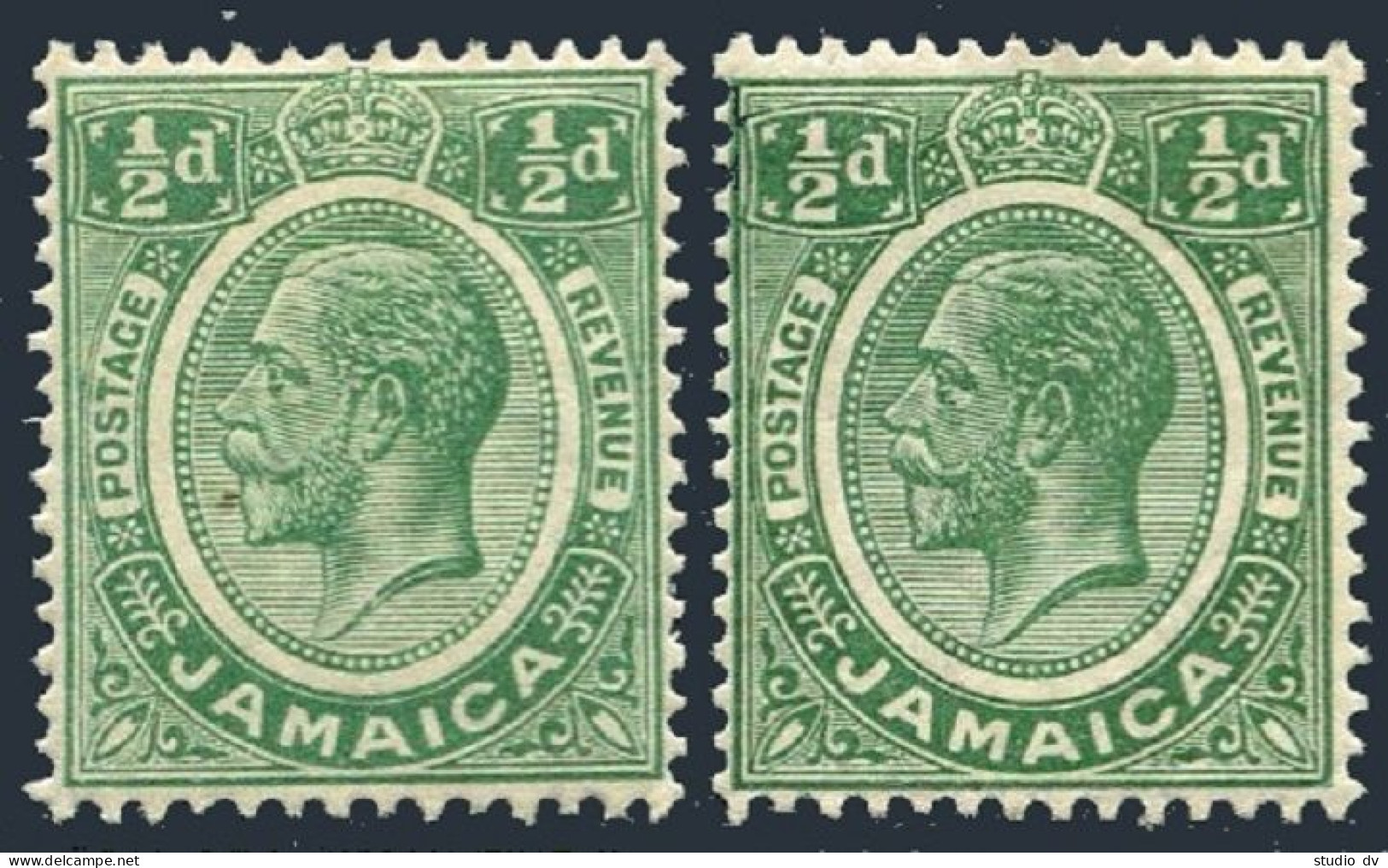 Jamaica  101, Lightly Hinged. Michel 104. King George V, 1927. - Jamaica (1962-...)