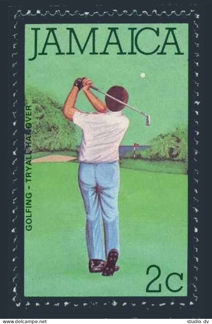 Jamaica 466, MNH. Michel 467. Tourism 1979. Golfing. - Jamaique (1962-...)