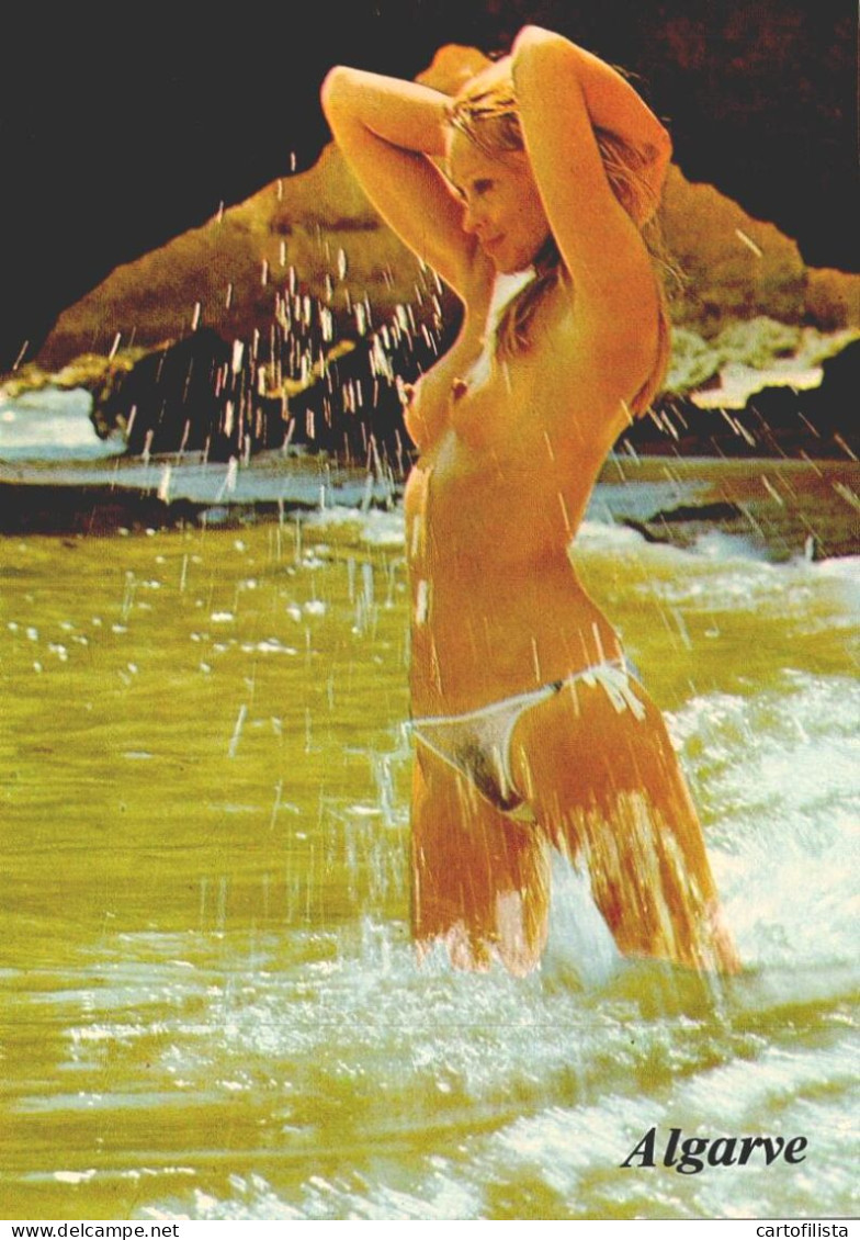 ALGARVE - Nude Woman, Erotic, Mulher Nua  (2 Scans) - Faro