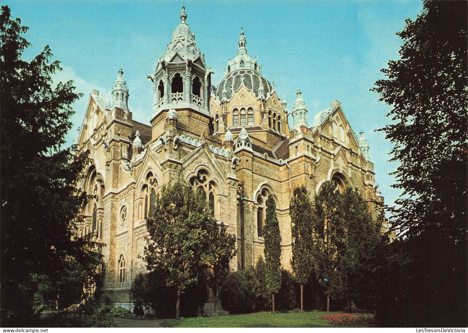 HONGRIE - Szeged - Synagogue - Vue Générale - De L'extérieure - Carte Postale - Ungarn