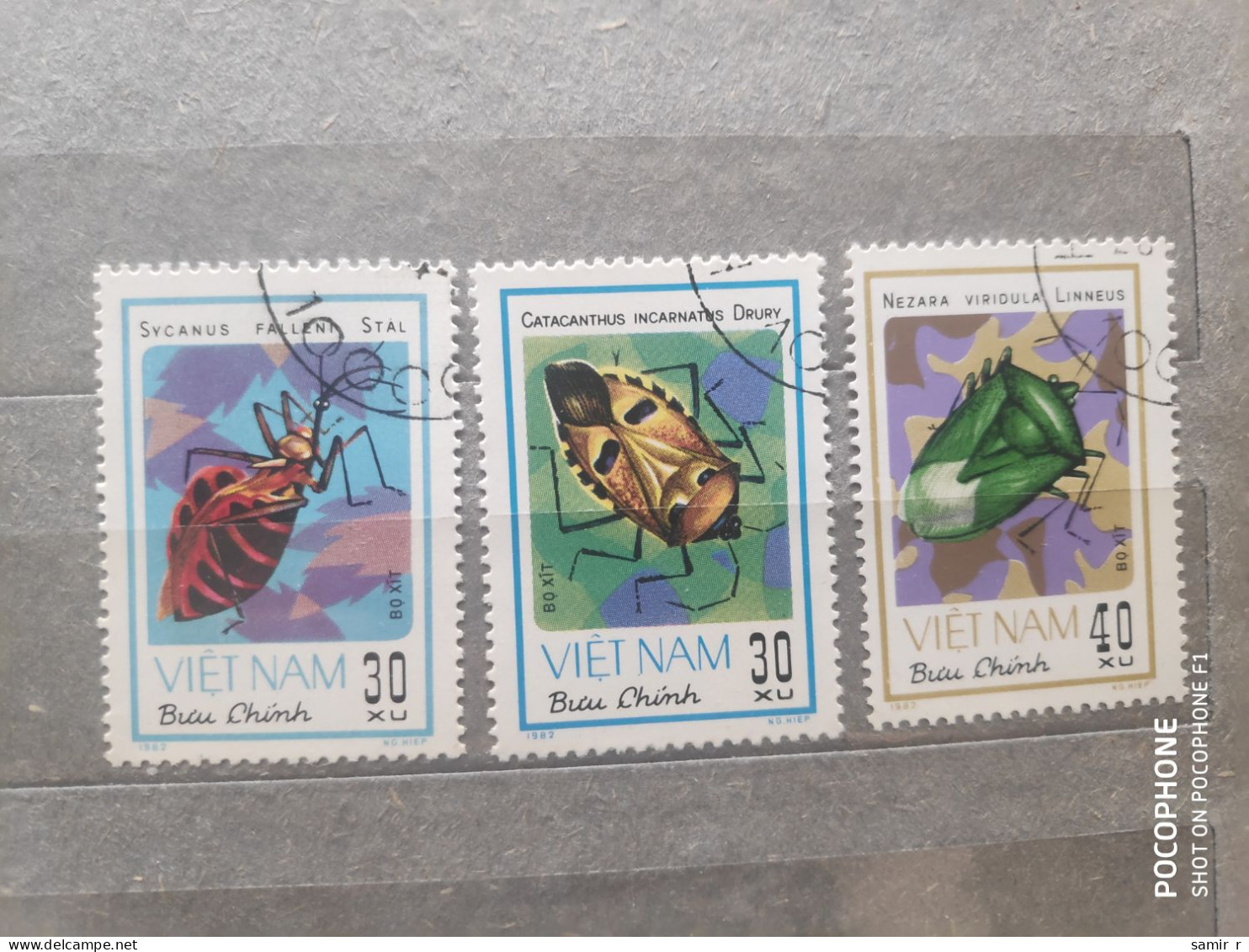 1982	Vietnam	Insects (F97) - Vietnam