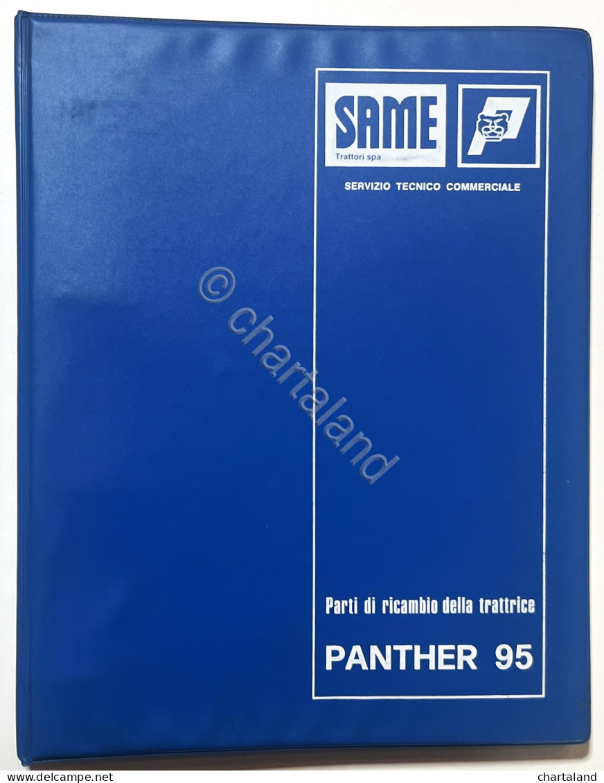 Catalogo Parti Di Ricambio Originali SAME Trattori - Panther 95 - Ed. 1979 - Sonstige & Ohne Zuordnung