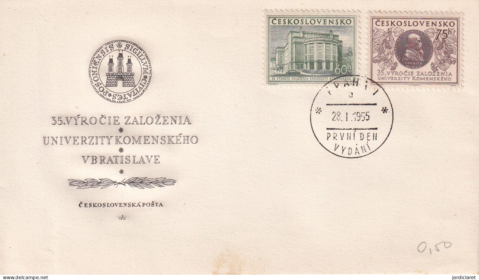 FDC 1955 - FDC