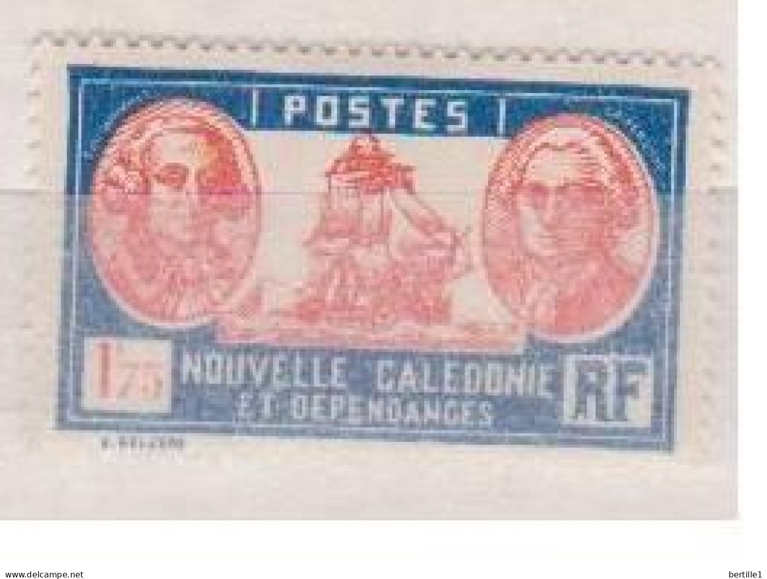 NOUVELLE CALEDONIE        N°  YVERT  :    156A   NEUF AVEC  CHARNIERES      (  CH  03/24 ) - Neufs