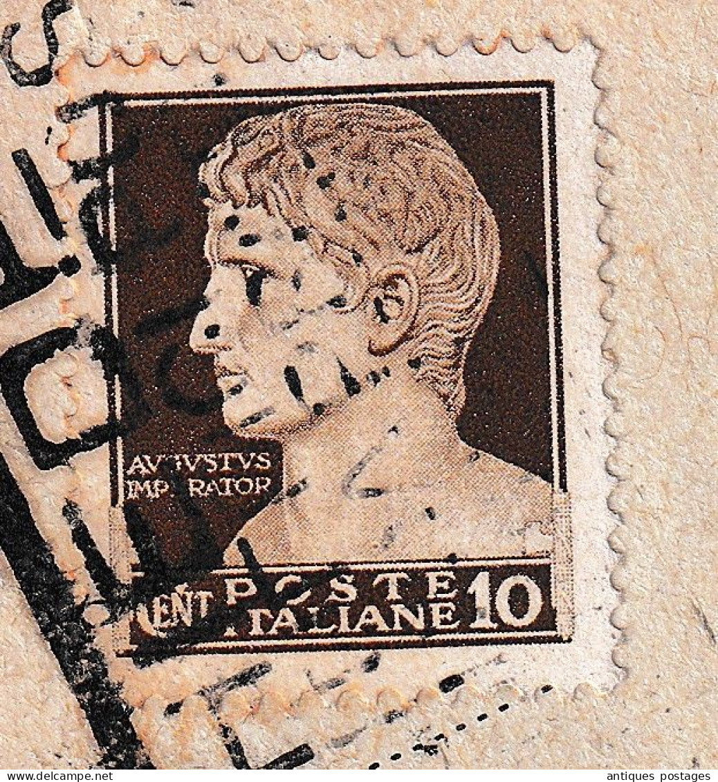 Francobollo AUGUSTUS IMPERATORE 10 Cent Poste Italiane Casa Editrice F. Apollonio Bergamo Italia Bilanco Giannuzzi - Usati